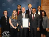 CTA Travel proclamation at Cerritos City Council Chamber
