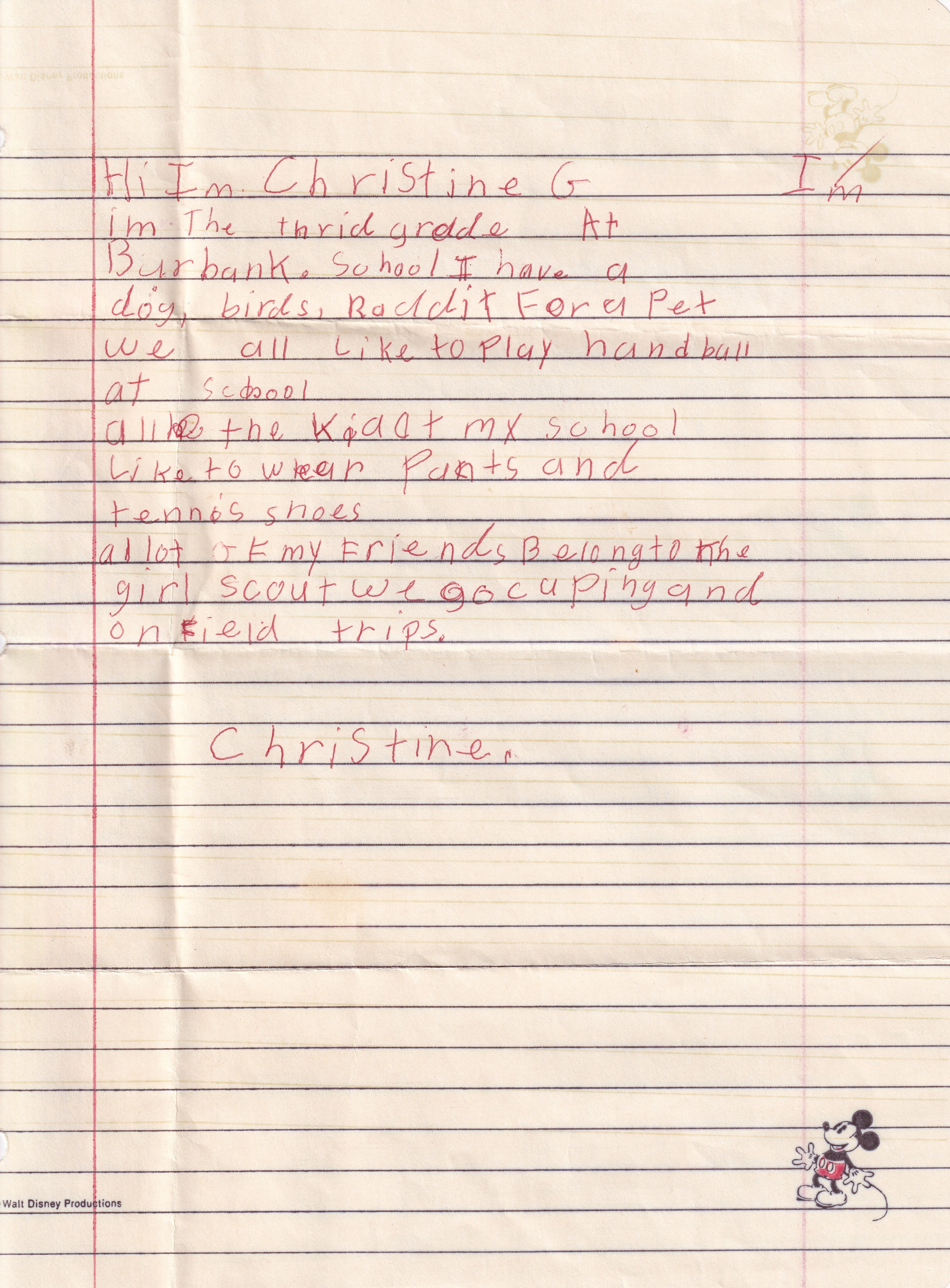 Letter